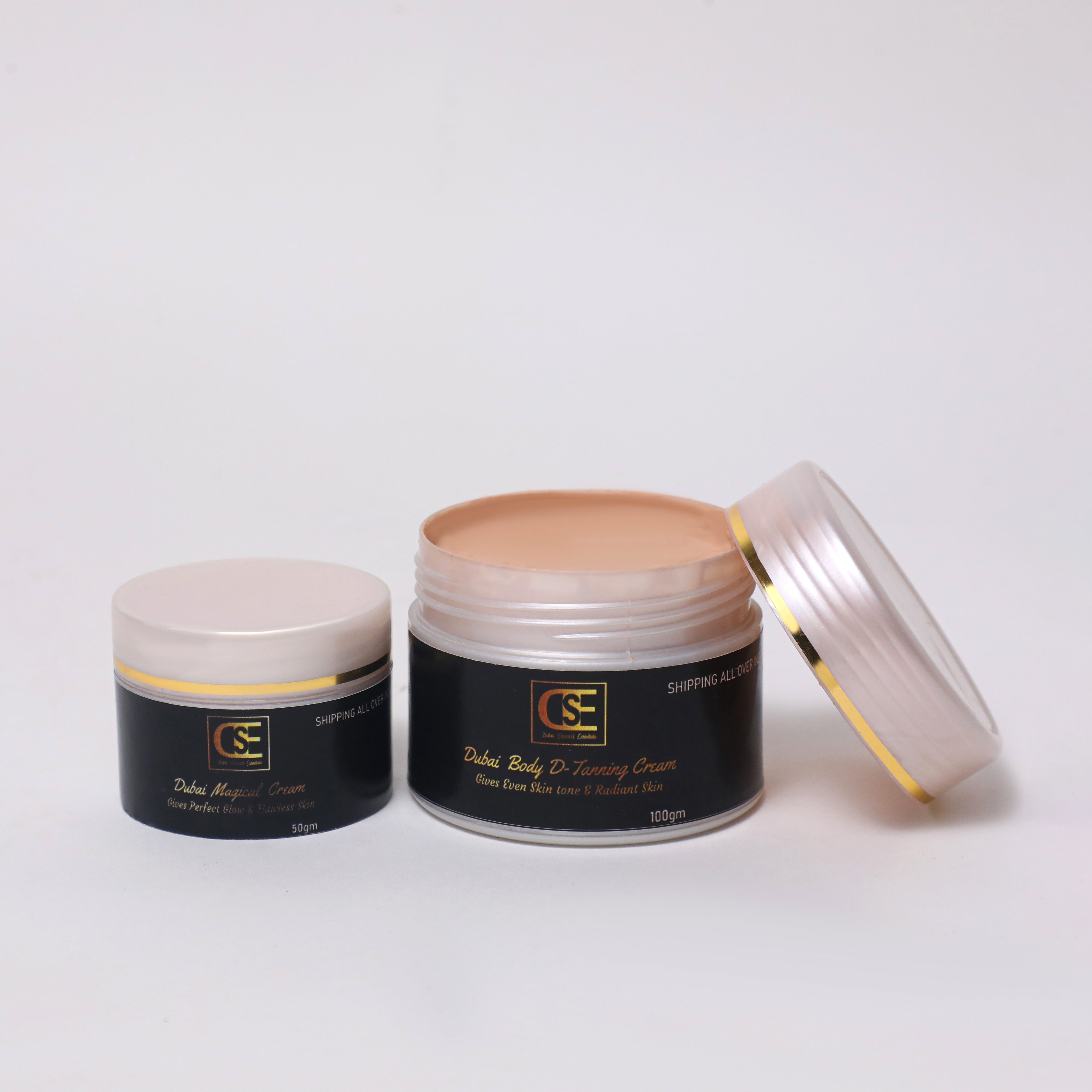 Dubai Magical Cream & Body De-Tanning Cream | Face & Body Combo (Best Seller)